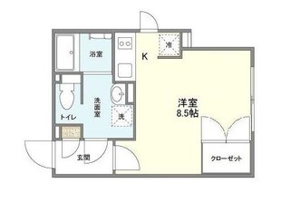 四谷三丁目駅 徒歩4分 2階の物件間取画像